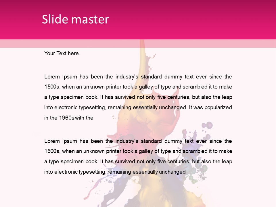 Force Tornado Natural PowerPoint Template