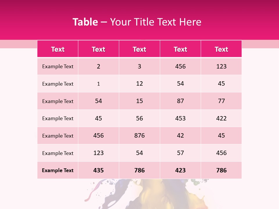 Force Tornado Natural PowerPoint Template