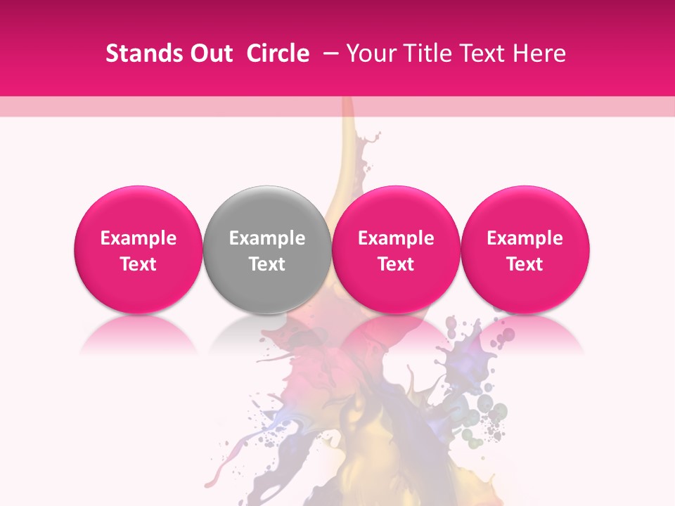 Force Tornado Natural PowerPoint Template