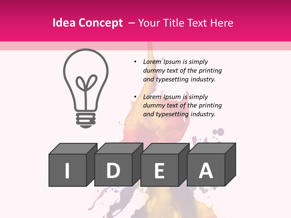 Force Tornado Natural PowerPoint Template