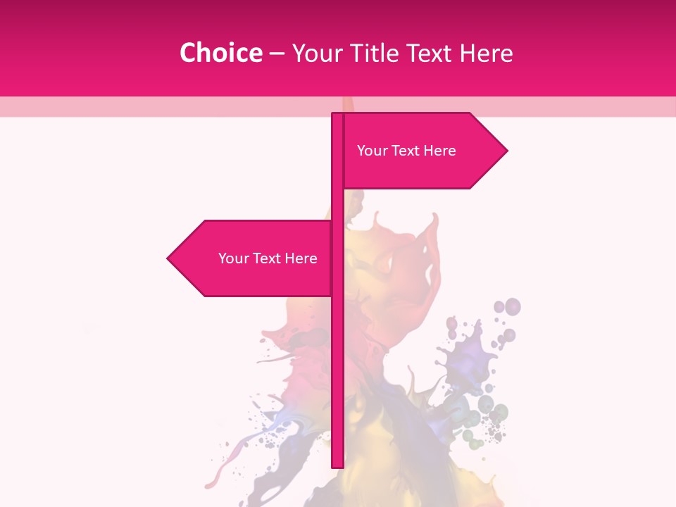 Force Tornado Natural PowerPoint Template