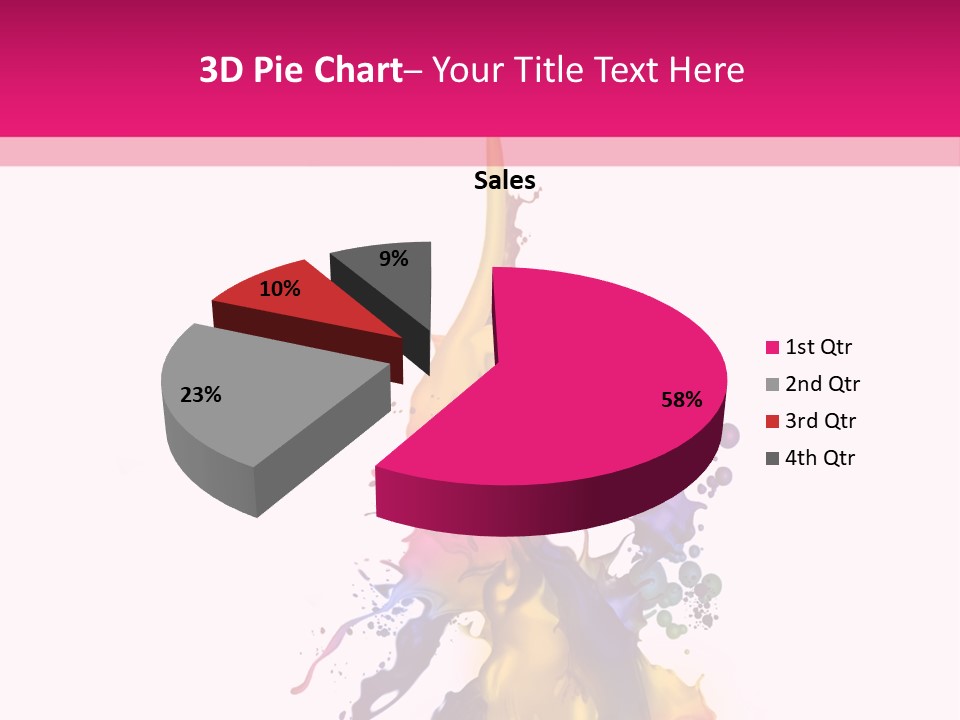Force Tornado Natural PowerPoint Template