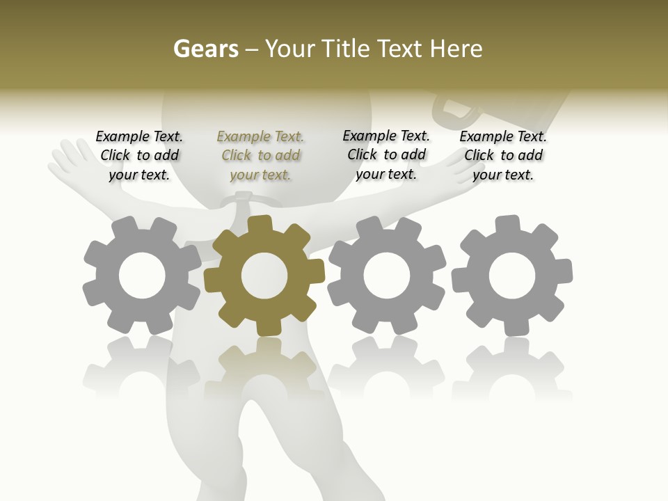 Active Victorious Business PowerPoint Template