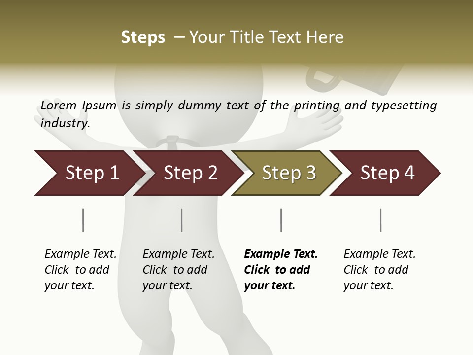 Active Victorious Business PowerPoint Template