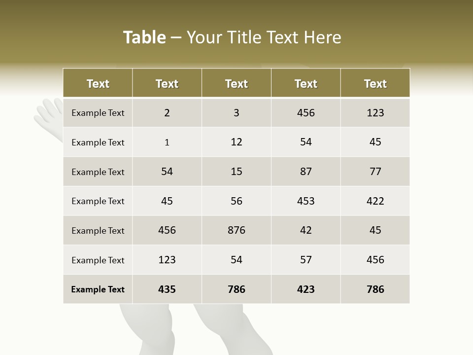 Active Victorious Business PowerPoint Template