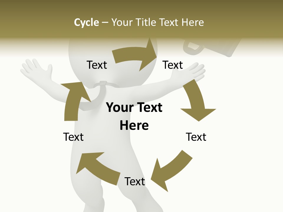 Active Victorious Business PowerPoint Template