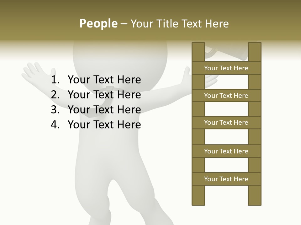 Active Victorious Business PowerPoint Template