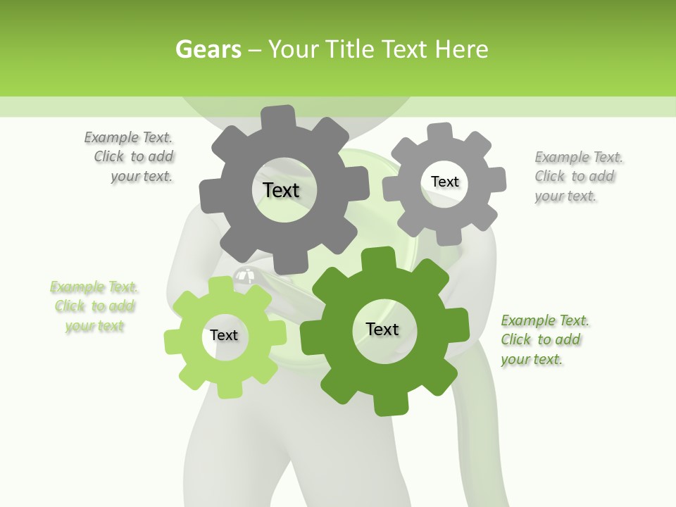 Guy Usage Cute PowerPoint Template