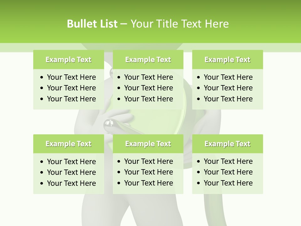 Guy Usage Cute PowerPoint Template