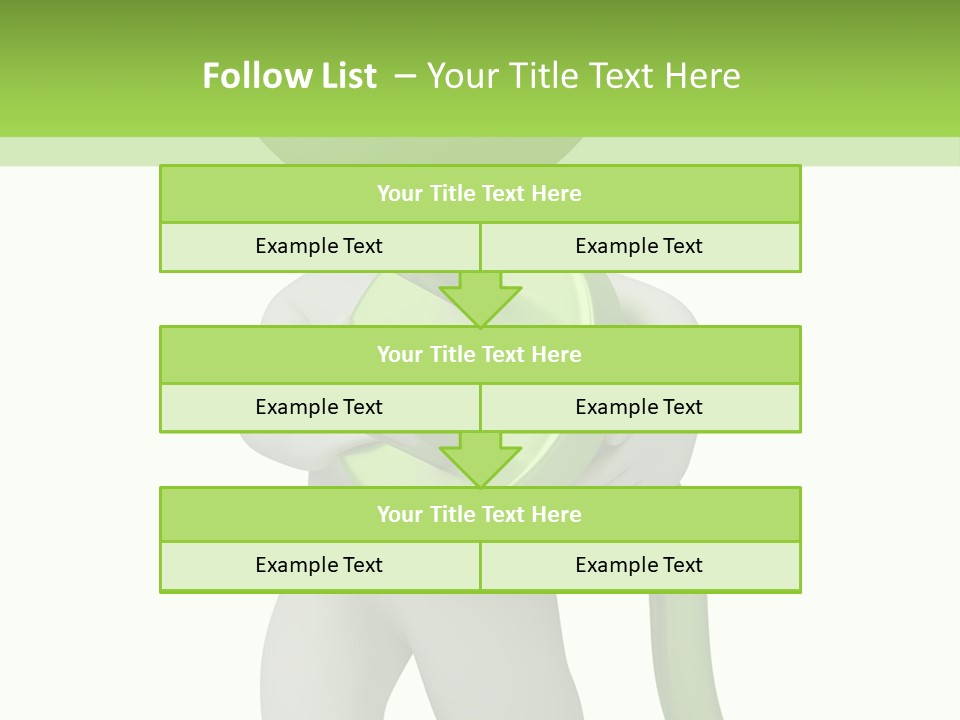 Guy Usage Cute PowerPoint Template