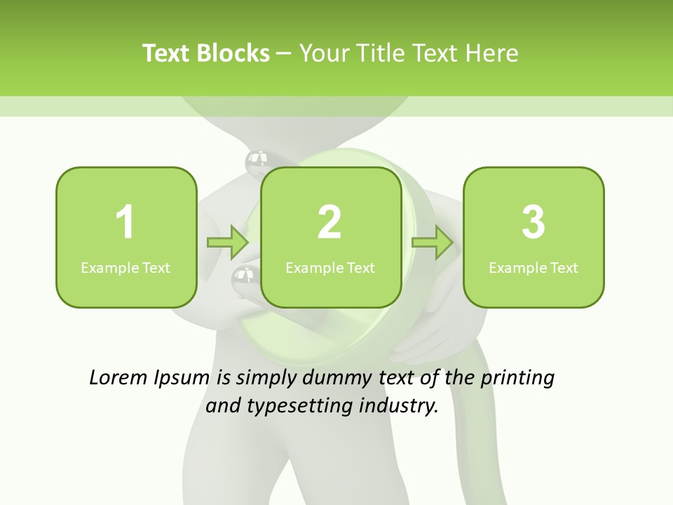 Guy Usage Cute PowerPoint Template