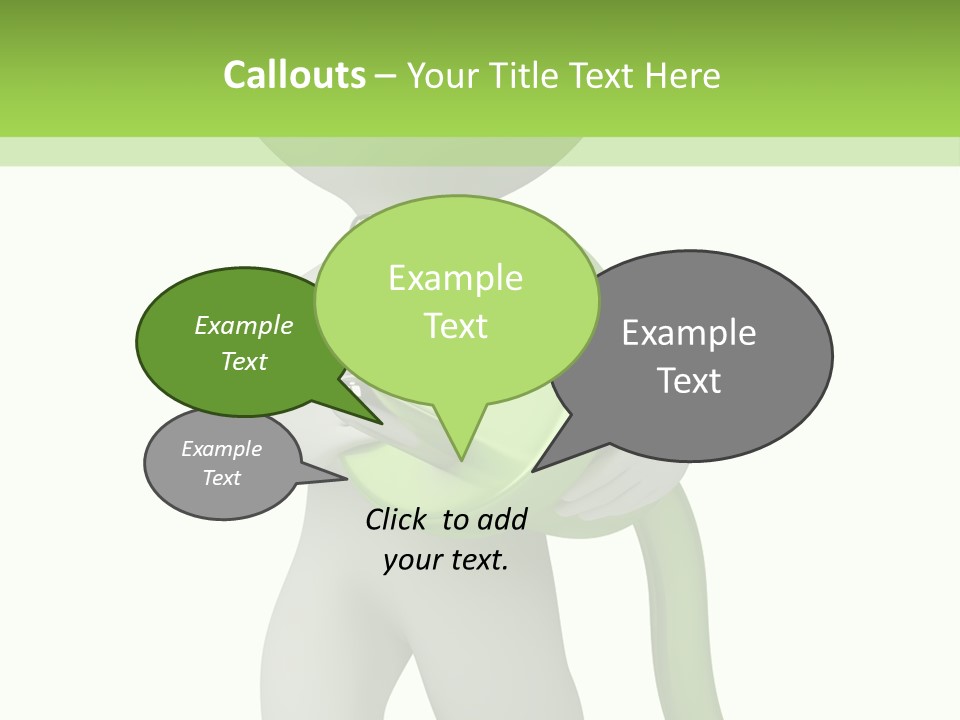 Guy Usage Cute PowerPoint Template