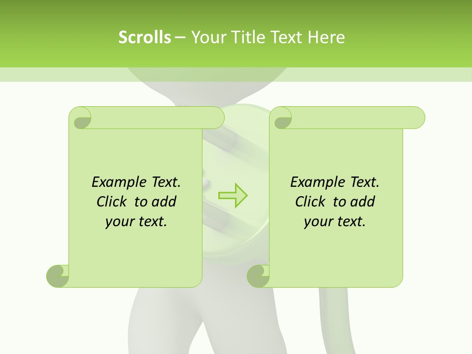 Guy Usage Cute PowerPoint Template