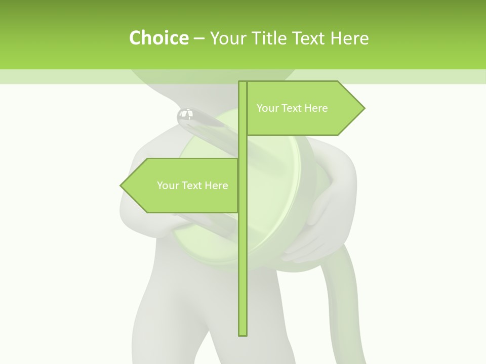 Guy Usage Cute PowerPoint Template