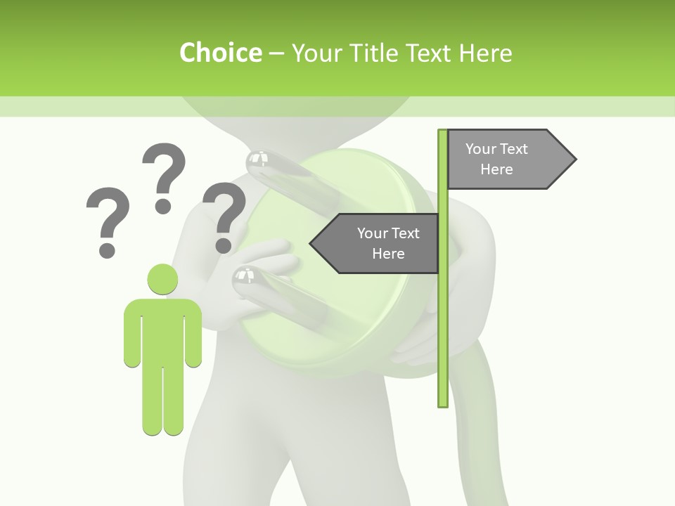 Guy Usage Cute PowerPoint Template