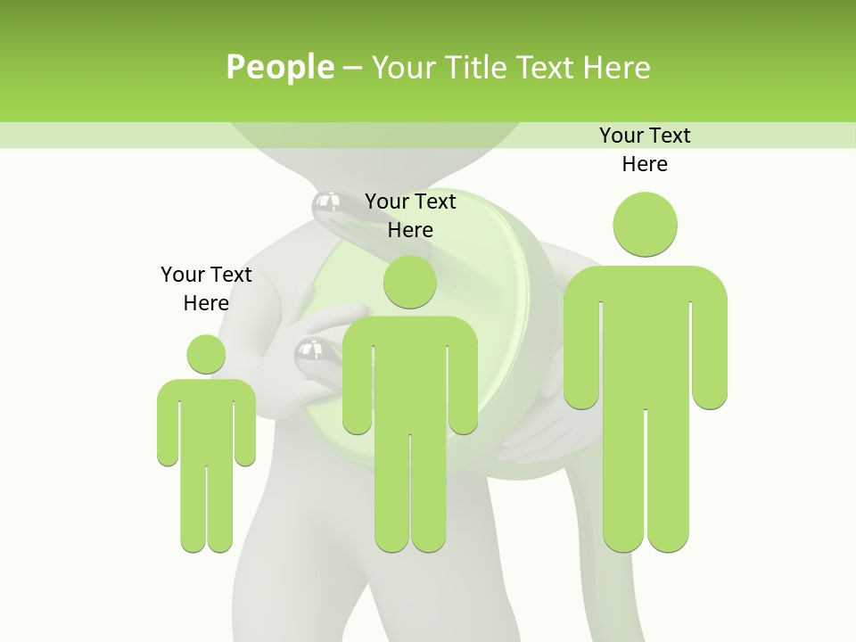 Guy Usage Cute PowerPoint Template