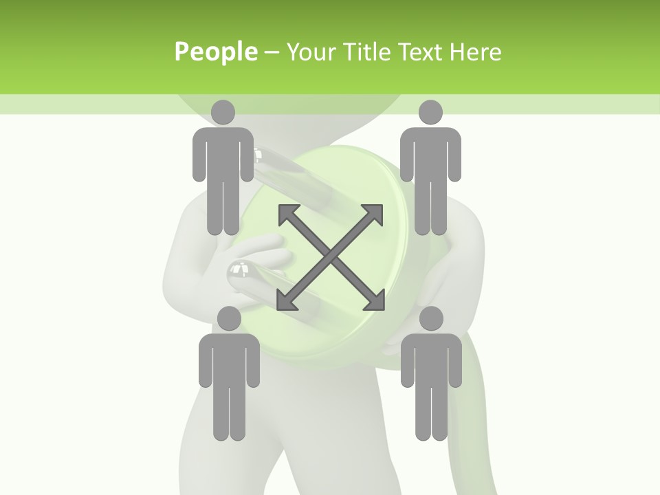 Guy Usage Cute PowerPoint Template