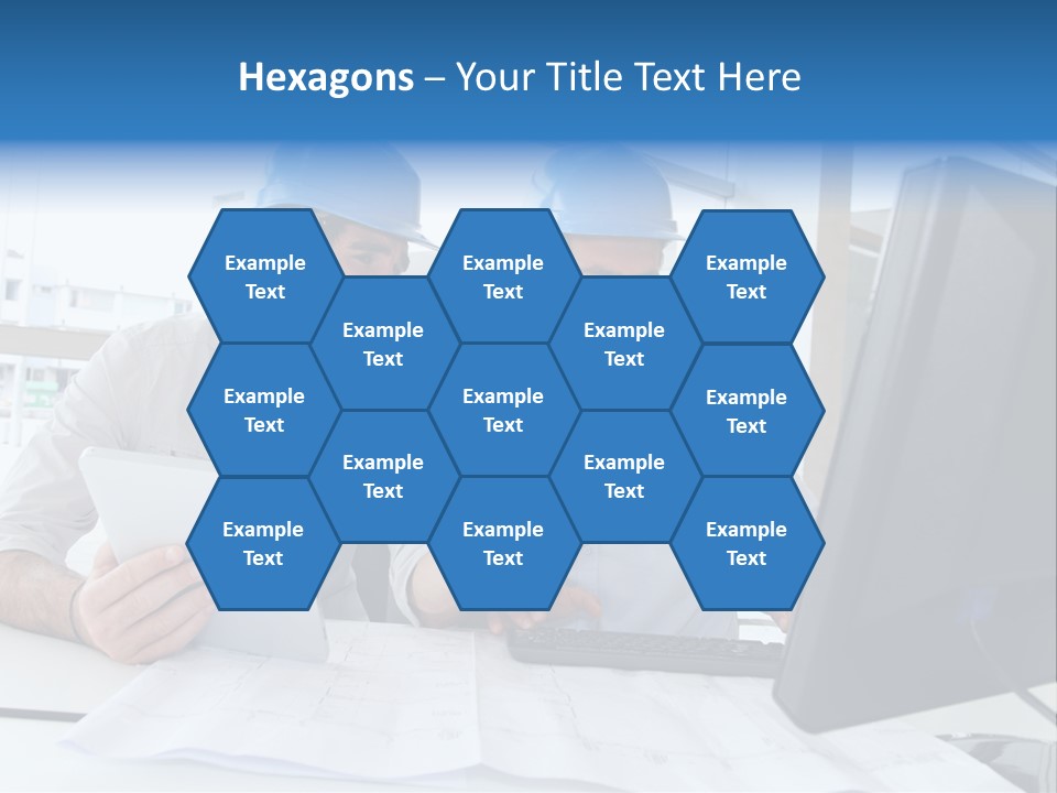 Business Project Computer PowerPoint Template