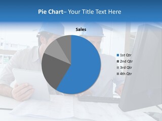 Business Project Computer PowerPoint Template