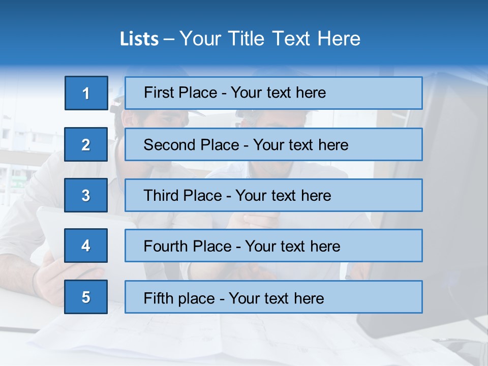 Business Project Computer PowerPoint Template