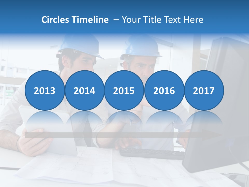 Business Project Computer PowerPoint Template