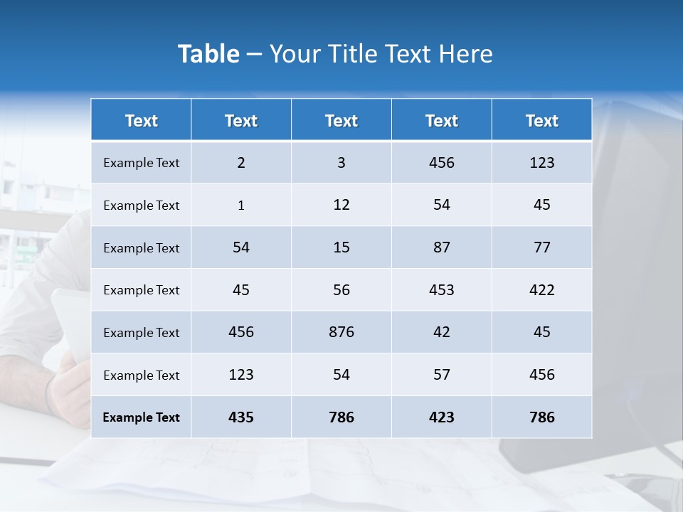 Business Project Computer PowerPoint Template
