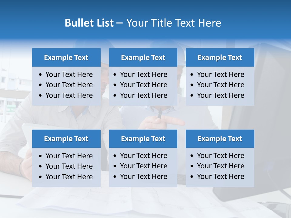 Business Project Computer PowerPoint Template