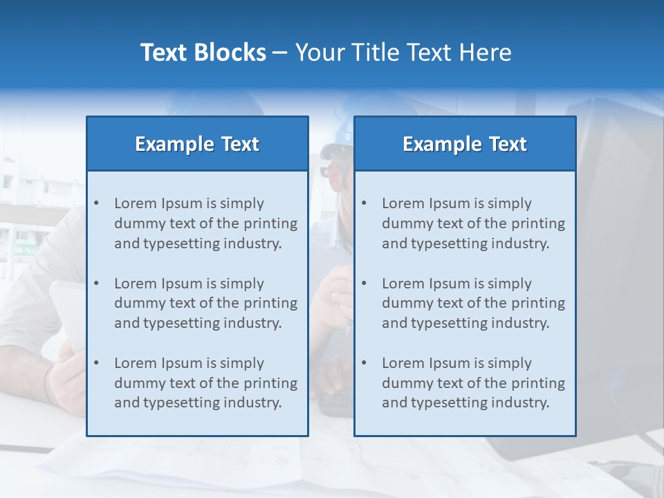 Business Project Computer PowerPoint Template