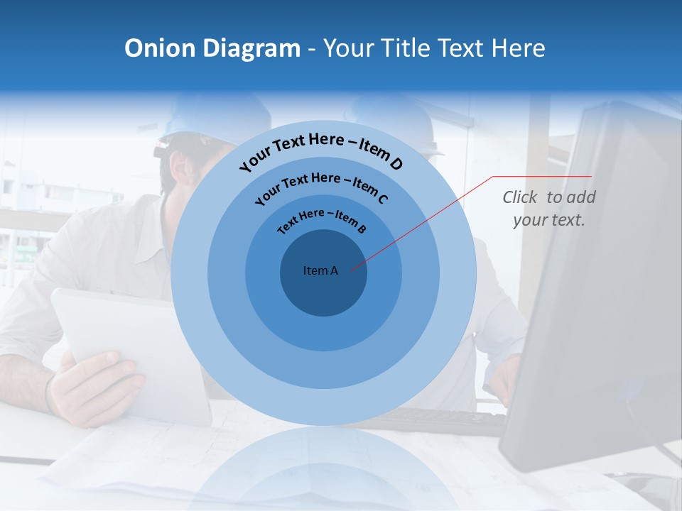 Business Project Computer PowerPoint Template