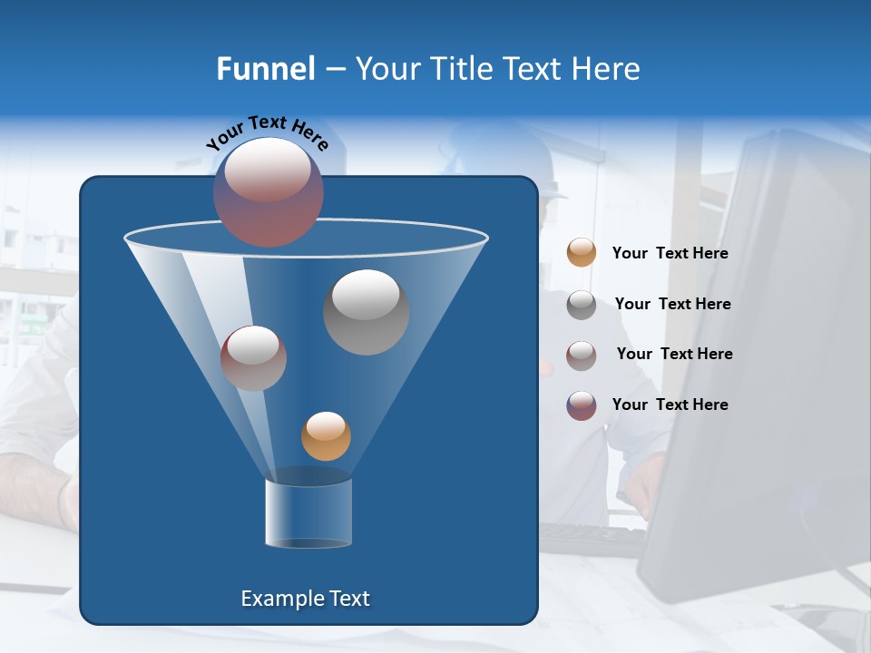 Business Project Computer PowerPoint Template
