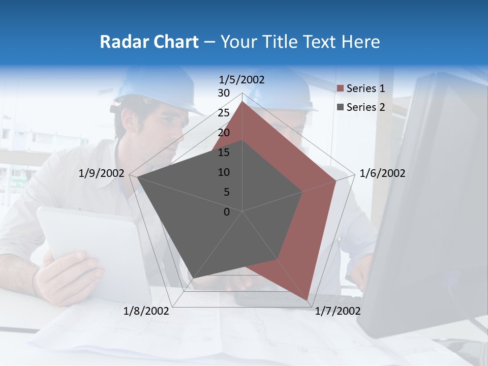 Business Project Computer PowerPoint Template