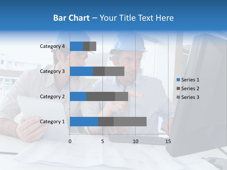 Business Project Computer PowerPoint Template