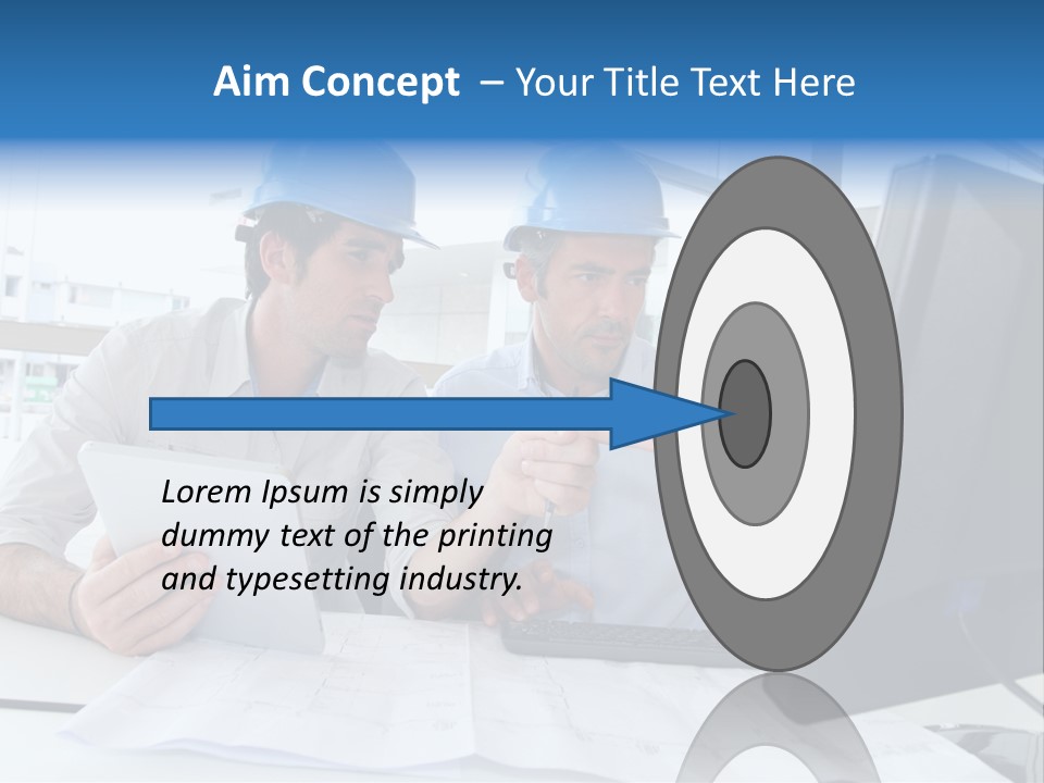 Business Project Computer PowerPoint Template