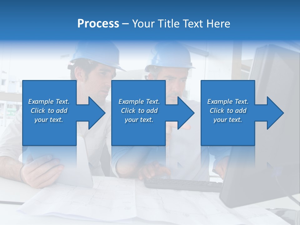 Business Project Computer PowerPoint Template