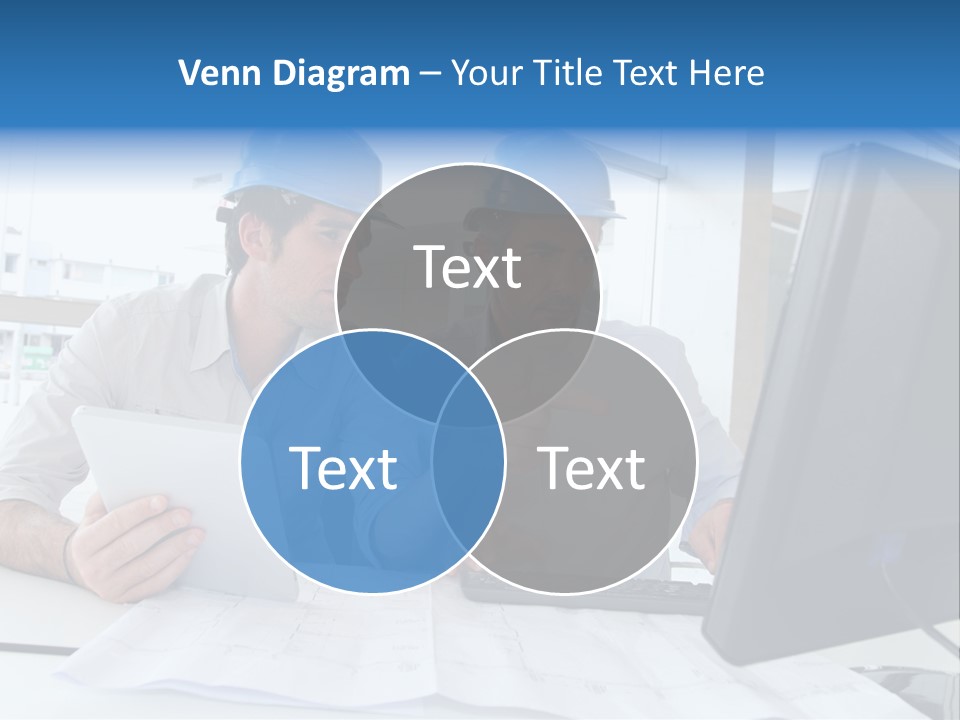 Business Project Computer PowerPoint Template