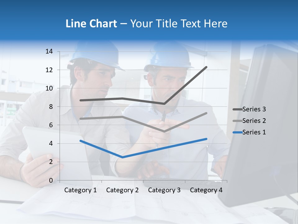 Business Project Computer PowerPoint Template