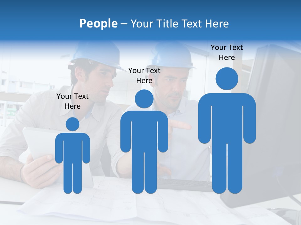 Business Project Computer PowerPoint Template