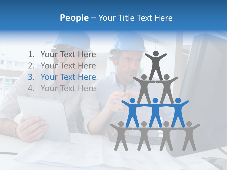 Business Project Computer PowerPoint Template