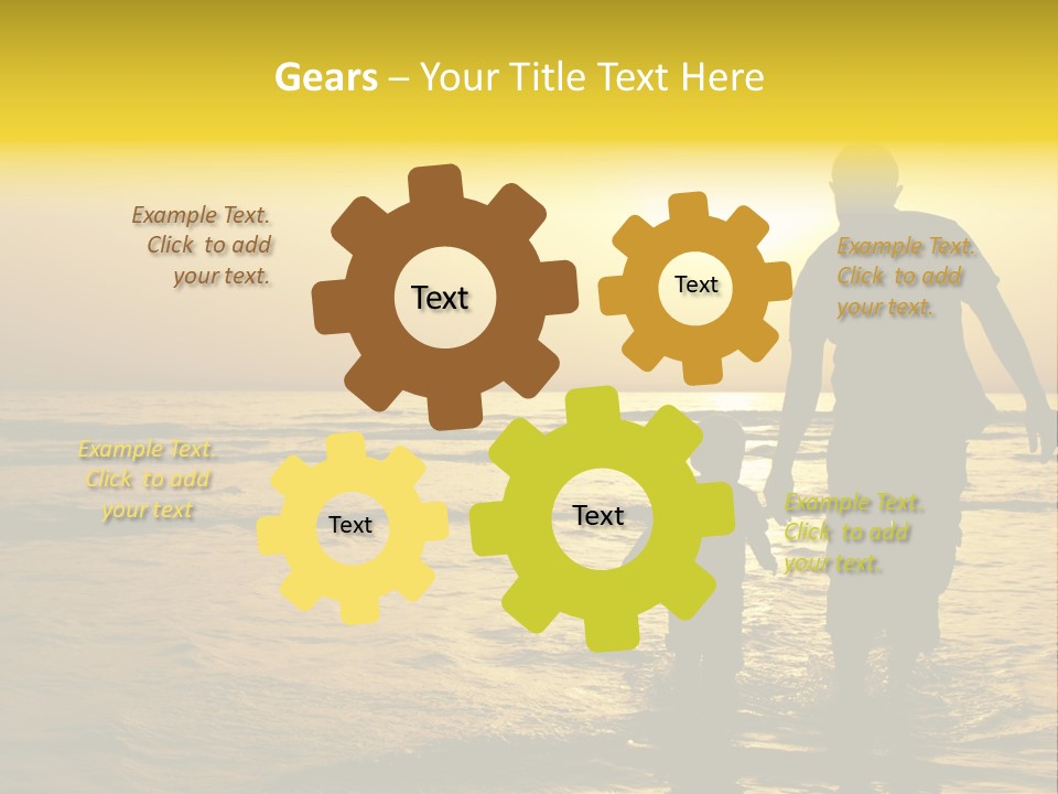 Enjoyment  Sky PowerPoint Template