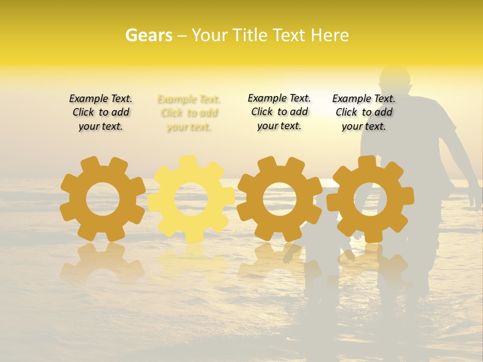 Enjoyment  Sky PowerPoint Template