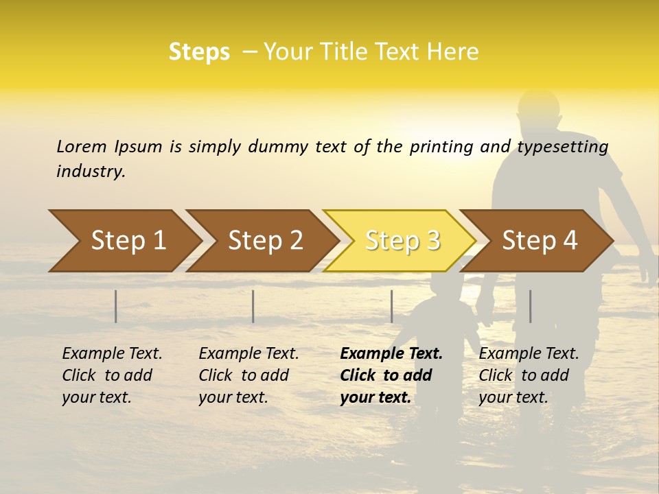 Enjoyment  Sky PowerPoint Template