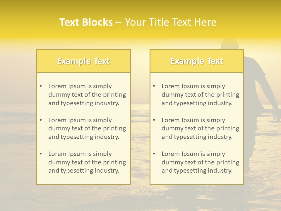 Enjoyment  Sky PowerPoint Template