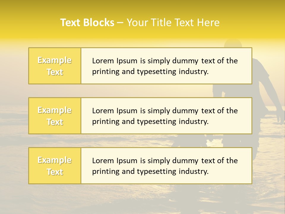Enjoyment  Sky PowerPoint Template