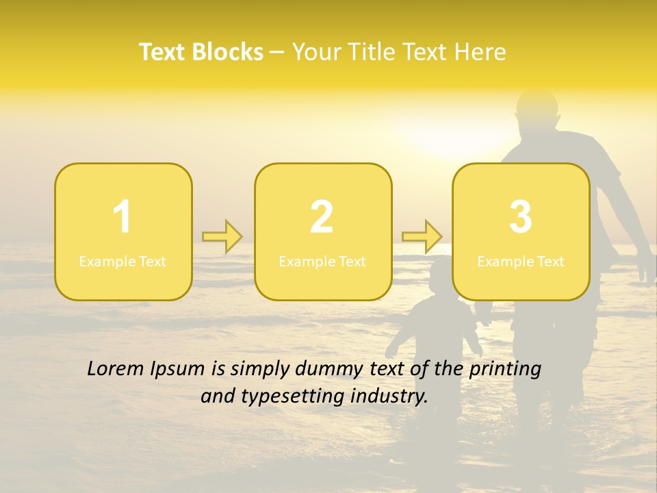 Enjoyment  Sky PowerPoint Template