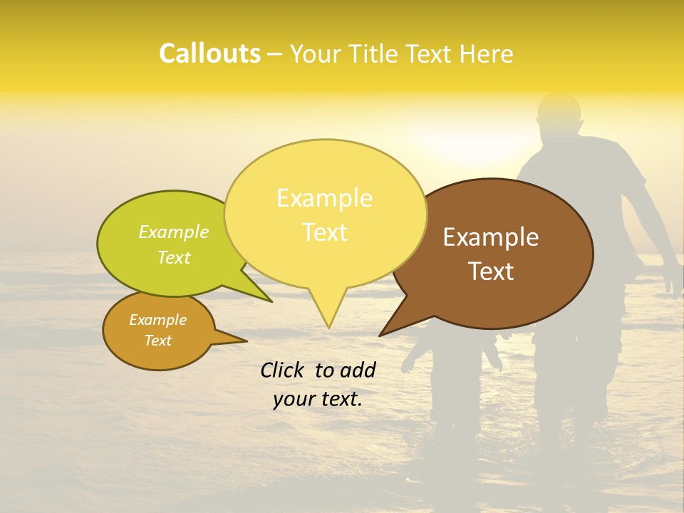 Enjoyment  Sky PowerPoint Template