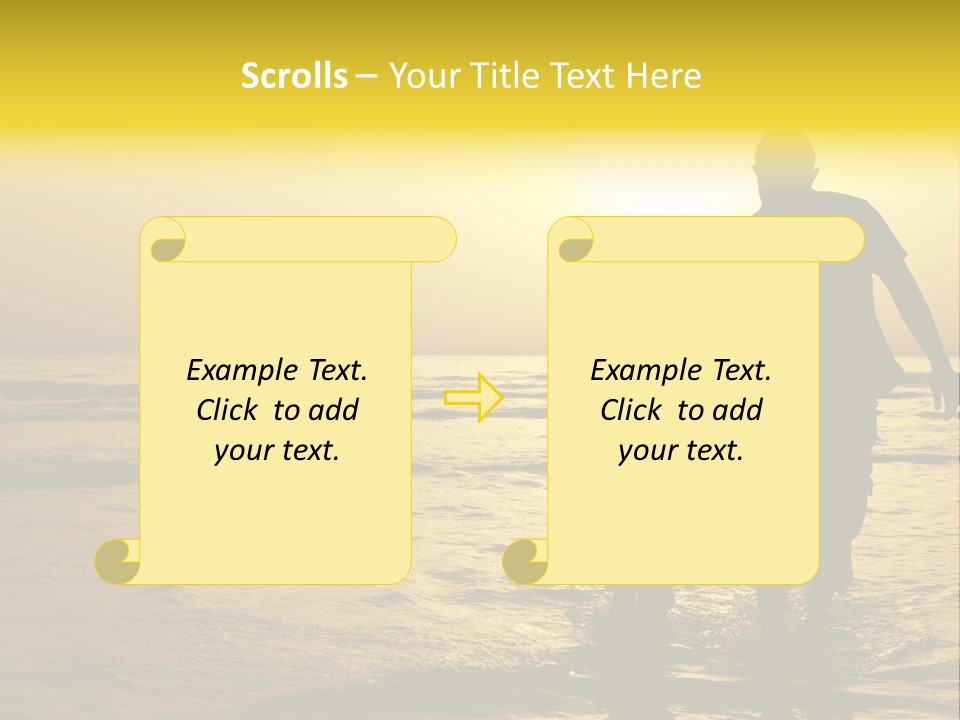Enjoyment  Sky PowerPoint Template