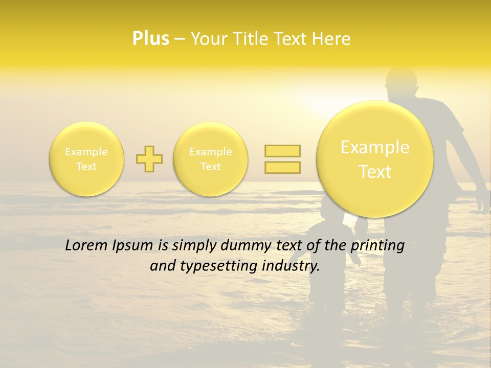 Enjoyment  Sky PowerPoint Template