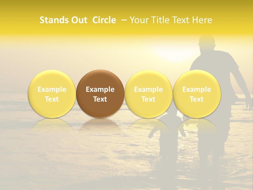 Enjoyment  Sky PowerPoint Template