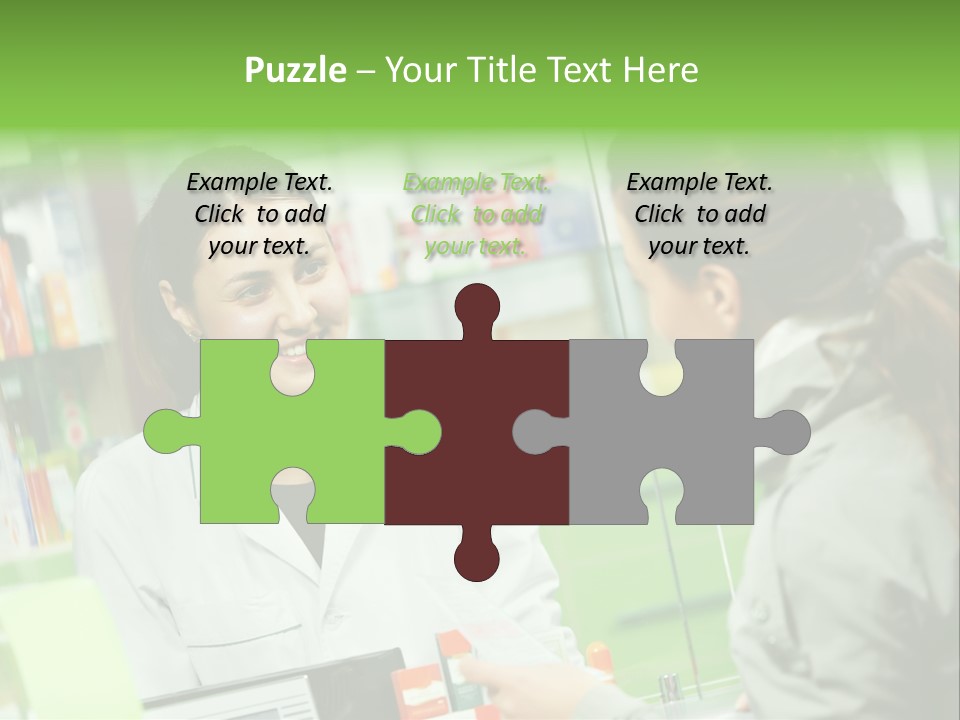 Doctor Medication Seller PowerPoint Template