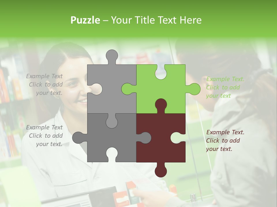 Doctor Medication Seller PowerPoint Template